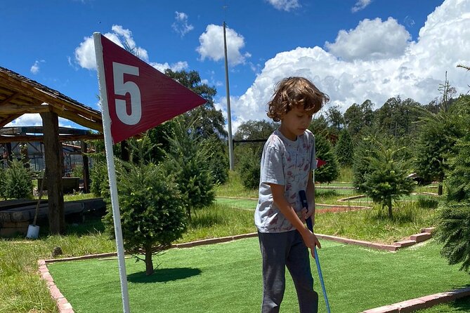 Admission to the Alpinia Nature and Adventure Park - Mini golf and the obstacle course
