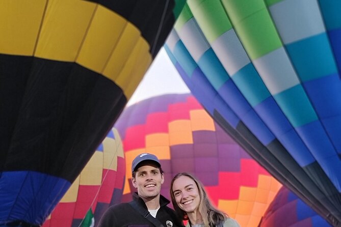 All-inclusive hot air balloon flight over Teotihuacan - Seeing Teotihuacan from the basket