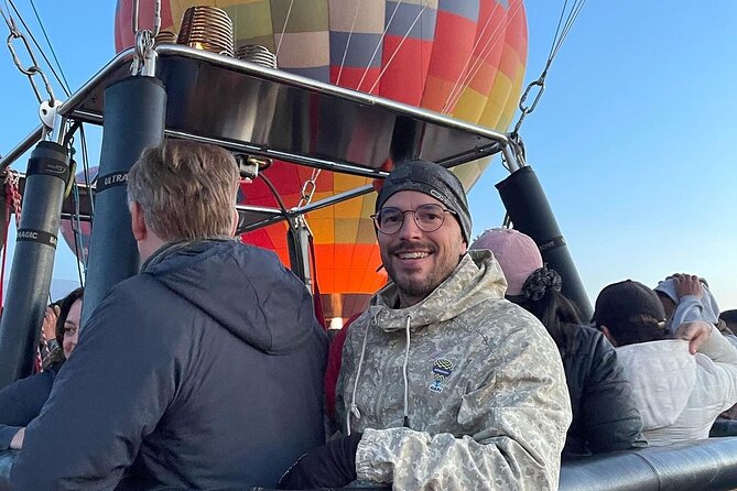 Balloon Flight at Sunrise over Teotihuacan - The balloon flight over the City of the Gods
