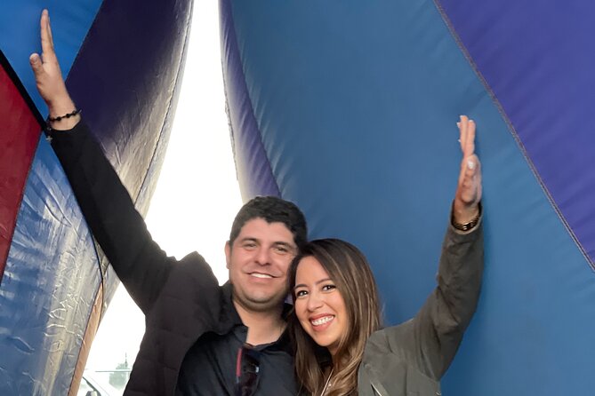 Balloon Flight at Sunrise over Teotihuacan - Communication, timing, and the early start
