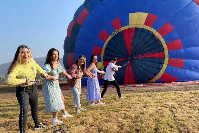 Balloon Flight + Breakfast in a cave + Pick up CDMX + Pyramids - Teotihuacan deserves more than a rushed hour