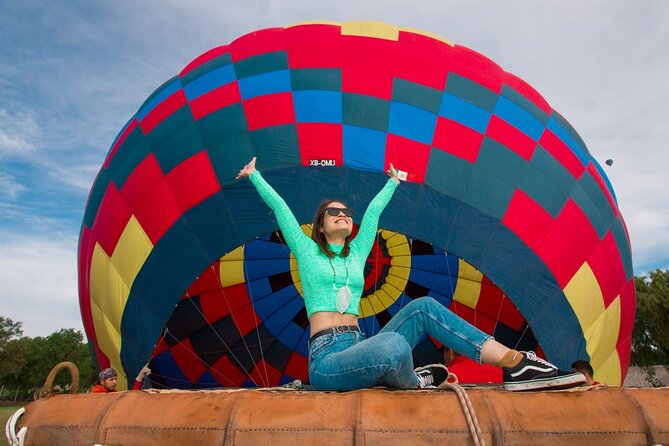 Balloon flight + CDMX pickup + Buffet Breakfast - Transport Back to CDMX