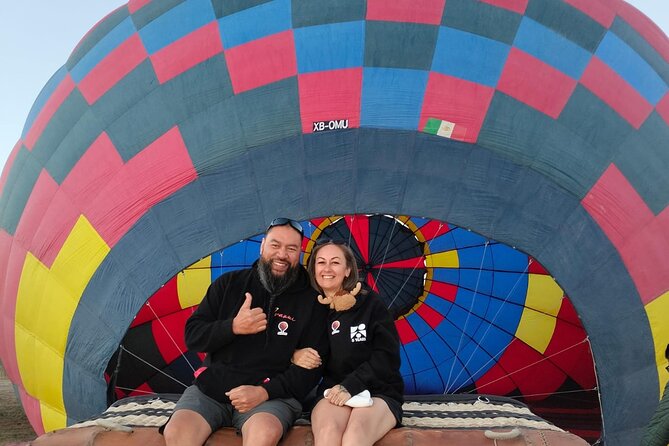 Balloon flight in Teotihuacán from Mexico City - Photos, video, and the question of pressure