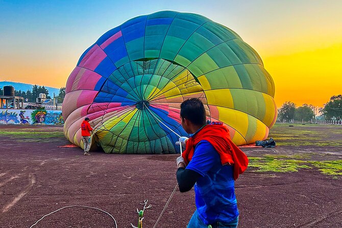 Balloon Flight with Teotihuacan & Guadalupe Shrine Full day Tour - Walking the Avenue of the Dead and pyramids