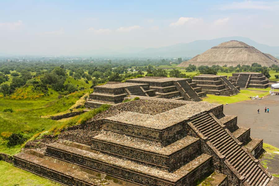 CDMX: Early visit to Teotihuacan - Meeting in Mexico City and riding to the ruins
