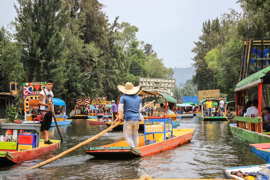 CDMX: Xochimilco, Coyoacan, Frida Kahlo Museum & Murals Tour - Guides, language, and group rhythm