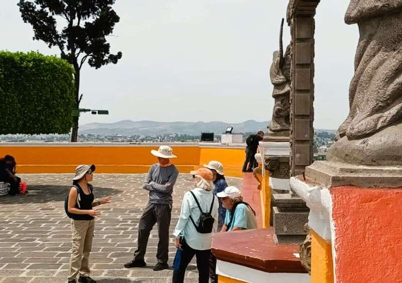 Cholula: Walking Tour with an Archaeologist - Iglesia de los Remedios above the pyramid