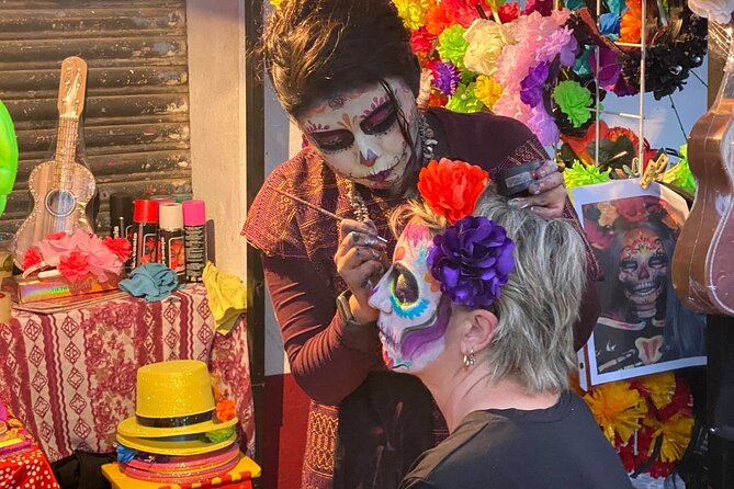 Day of the Dead Tour in Mixquic from Mexico City - The Church of San Andrés Apóstol and the decorated streets
