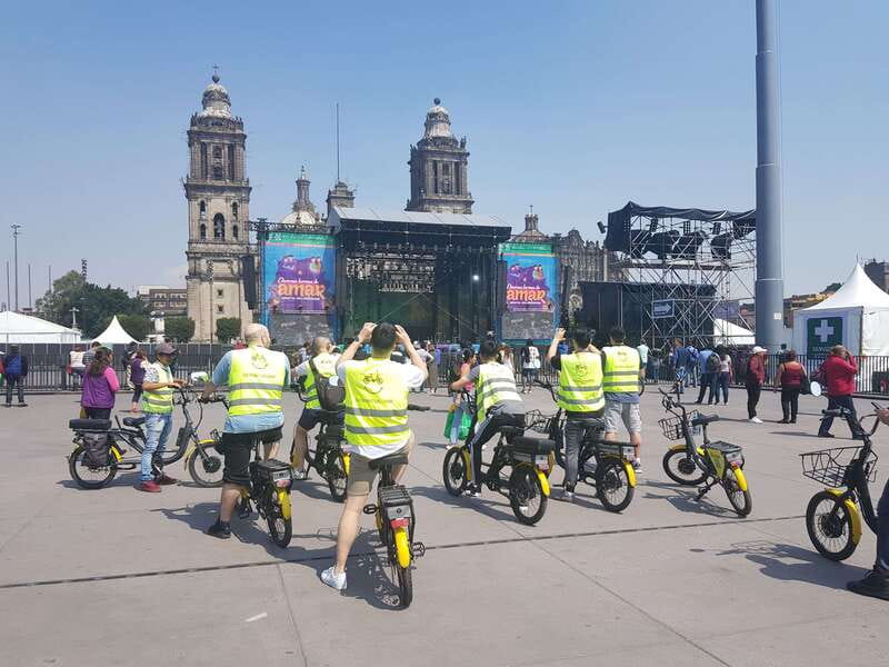 Electric Bike City Tour with a taco stop. - Key points at a glance