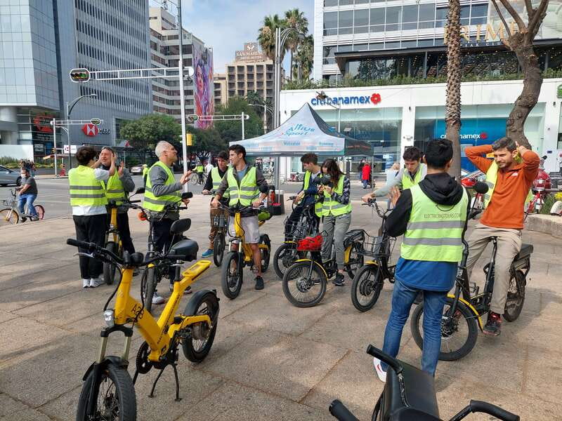Electric Bike City Tour with a taco stop. - Alameda Central, Fine Arts, and the grand center