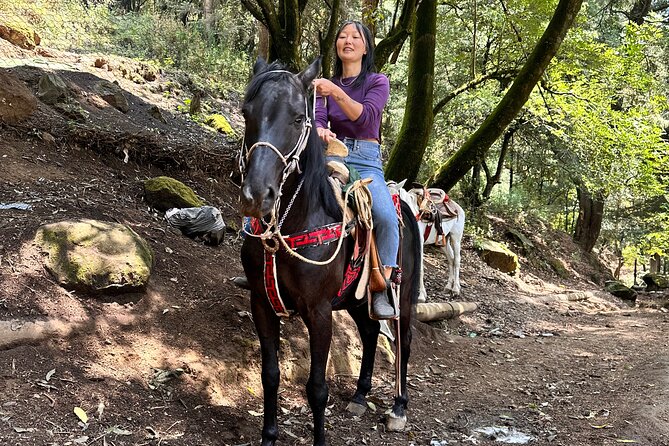 Exclusive Horseback Ride w/ Mexican Charros Family in México City - The first ride through village and forest trails