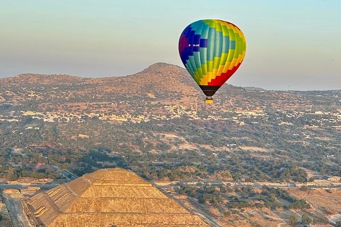 Flight in Globo Teotihuacan - Adding the archaeological site after the flight