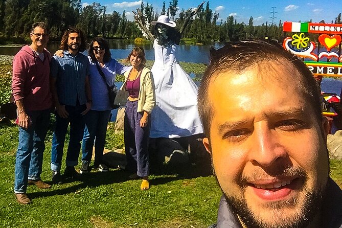 Floating Flower Gardens Of Xochimilco with a Local: Private & Personalized - San Bernardino de Siena church and the old town