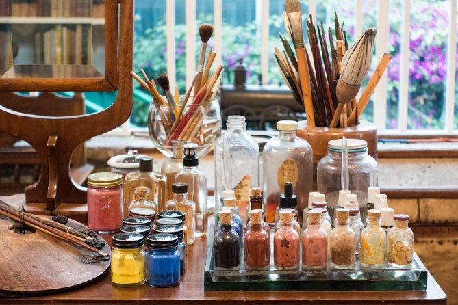 Frida Kahlo Museum and Diego Rivera Studio Tour with Admission Tickets - Diego Rivera’s studio in San Ángel