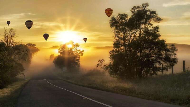 From CDMX: Hot air balloon ride, guided visits to Teotihuacan and Guadalupe - A sunrise flight above the pyramids