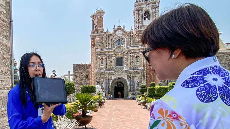 From Mexico City: Puebla, Taxco & Prehispanic Mine in 2 Days - Day one: mountain views on the road to Cholula
