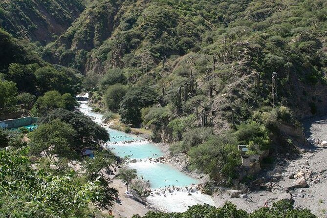 Full Day to Grutas de Tolantongo with All Inclusive - Caves, smaller pools, and the suspension bridge