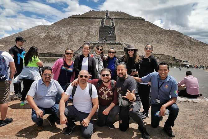Group reduced to Pyramids of Teotihuacan and Basilica of Guadalupe - Start with three eras at Plaza de las Tres Culturas