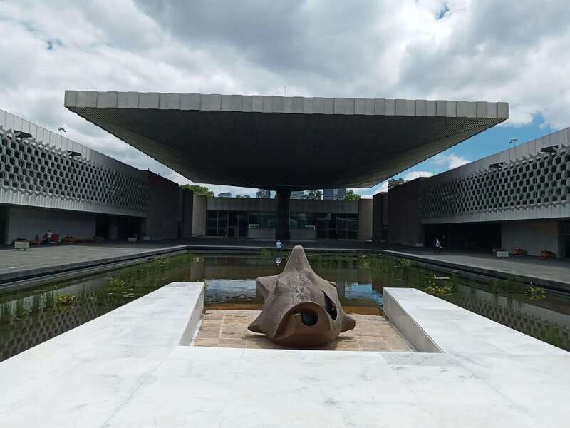 Guided Tour of the Museum of Anthropology - Gardens that connect the museum to Mexico today