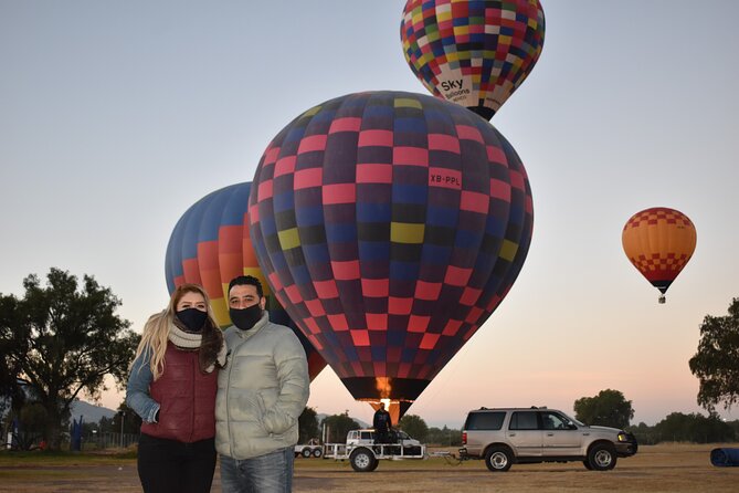 Hot Air Balloon Flight Over Teotihuacan - One Hour at the Teotihuacan Pyramids