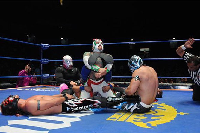 Lucha Libre Experience with Tequila, Walking Tour & Arena Show - Choosing between the standard, all-inclusive, and VIP options