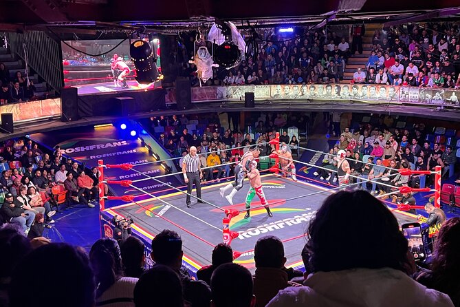 Lucha Libre Saturday Show in Mexico City (SEATS FROM BALCONY) - What happens once you enter the arena