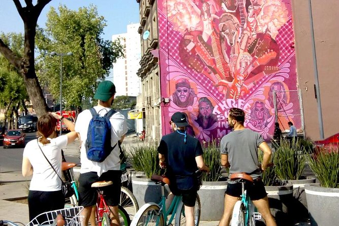 Mexico City: Art Naco, murals & street art bike tour - How much value you get for $52