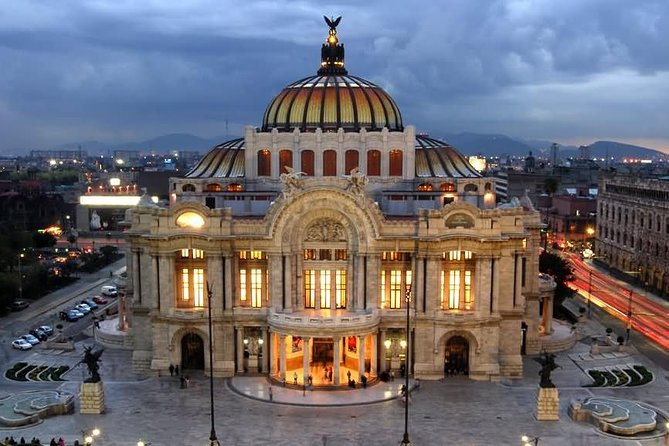 Mexico City at Night Tour with Torre Latino - The Postal Palace and Calle Madero