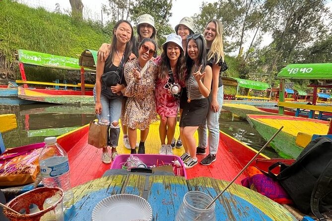 Mexico City Boat Tour Food and Unlimited Drinks Priority Boarding - The chinampa island stop and taco meal