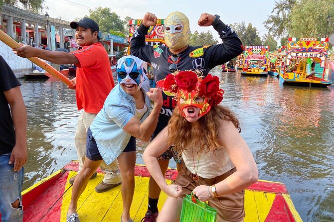 Mexico City Canals by Boat with Live Commentary with Meal Drinks - The family island and its old roots