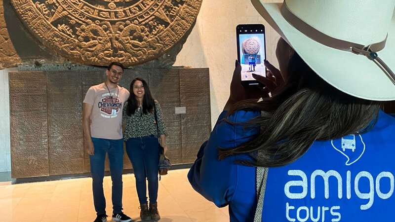Mexico City: Chapultepec Castle and Anthropology Museum Tour - Starting inside the National Museum of Anthropology