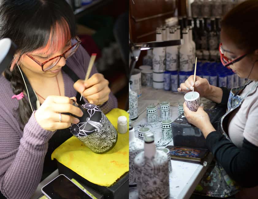 Mexico City: Day of the Dead House and craft workshop - Inside the Mexskeletons workshop