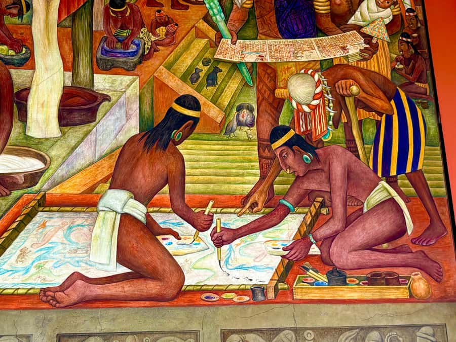 Mexico City: Diego Rivera's Murals Guided Walking Tour - The Secretaría de Educación Pública: Rivera at full scale