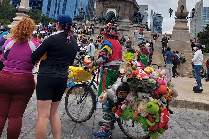 Mexico City E-Bike Tour with a taco and churros stop - Mexico City’s first square and the Zócalo