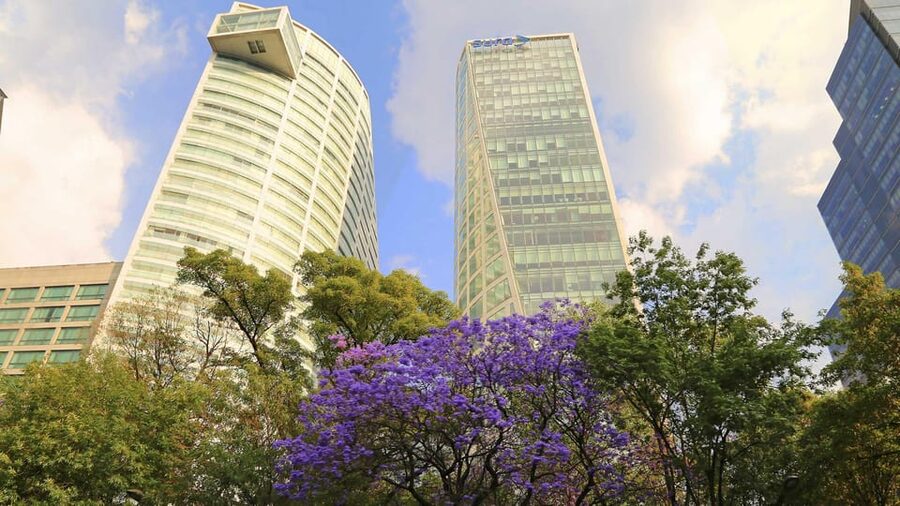 Mexico City: Hop-on Hop-off City Tour with Attractions - Audio guide, live commentary, and the view from the top deck