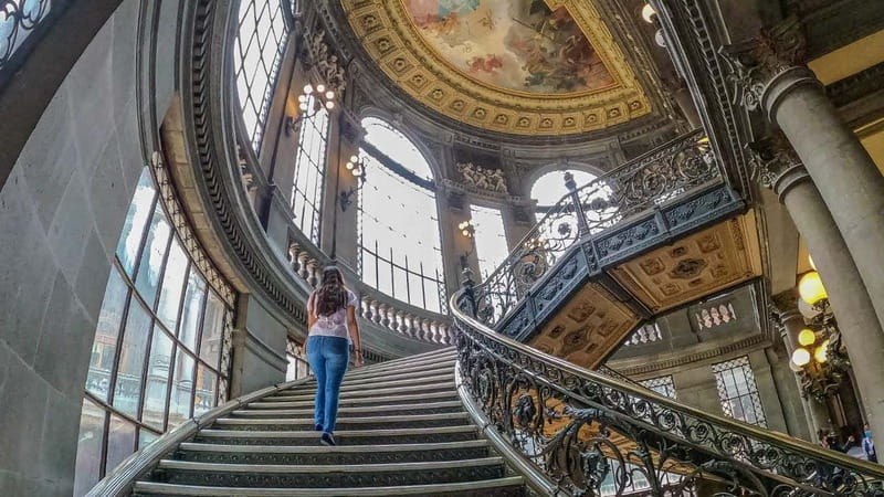 Mexico City Must-see Buildings & Palaces - The Postal Palace: gold, marble, and a working public building