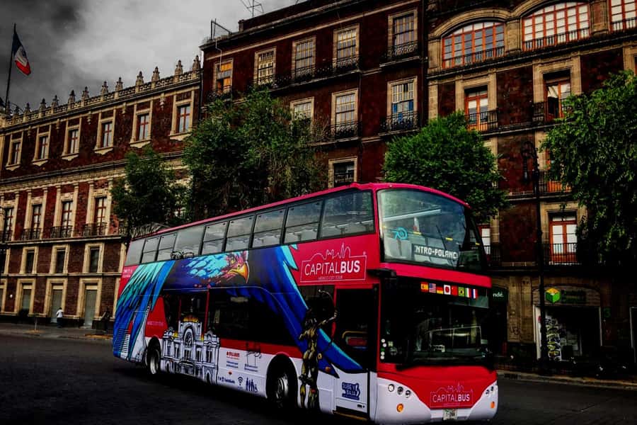 Mexico City: Night Bus Tour - Key points to know before boarding