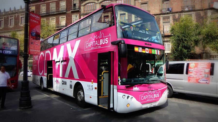 Mexico City: Night Bus Tour - National Museum of Art and Garibaldi