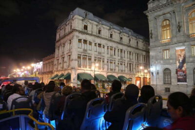 Night City Tour in a Double Decker Bus