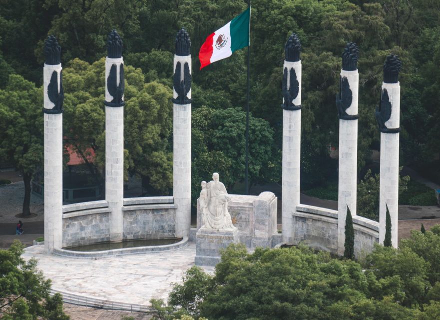 Mexico City: Private Chapultepec Park Bike Tour - Seeing Castillo de Chapultepec from the route