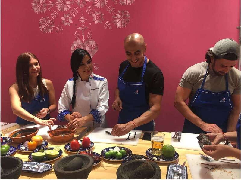 Mexico City: Street Taco Cooking Class & Market Tour - Chiles, cacao, insects, fruit, and ice cream