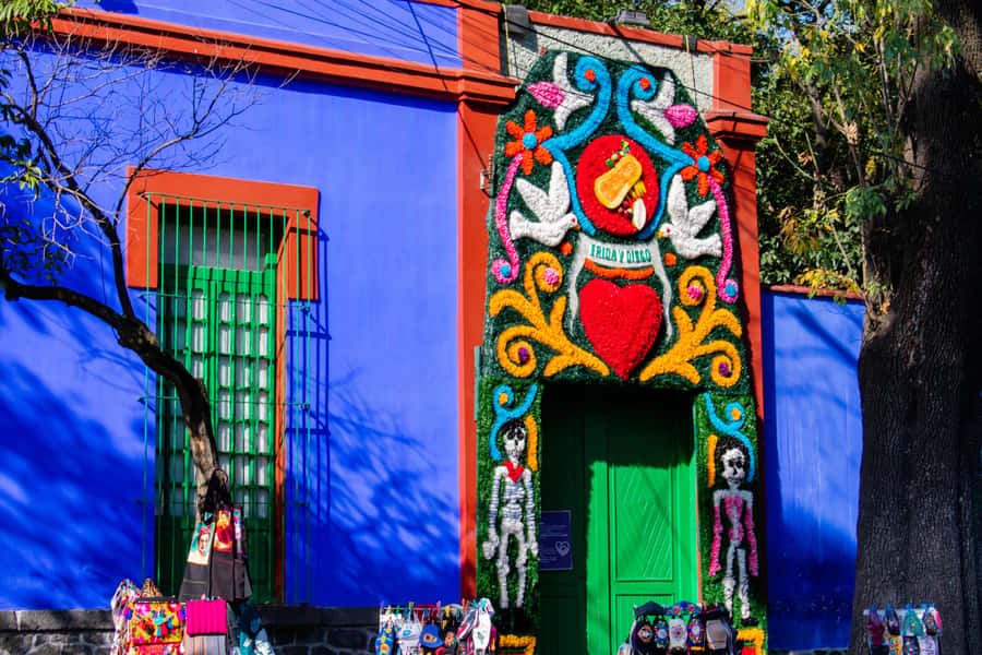 Mexico City: Xochimilco Coyoacan, Frida Kahlo & UNAM Murals - Coyoacán in 45 minutes