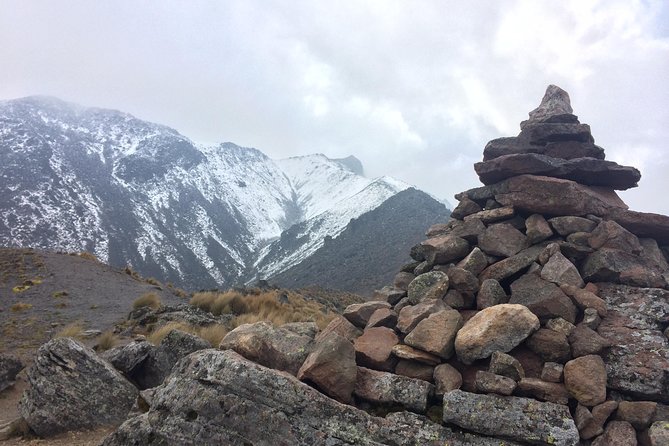 Mountaineering to the Nevado de Toluca (altitude 4680m) - The harder climb after the water