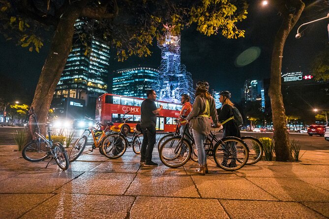 Night Street Food & Bike Tour / Small Groups /All Inclusive - Zona Rosa and the late-night side of Mexico City