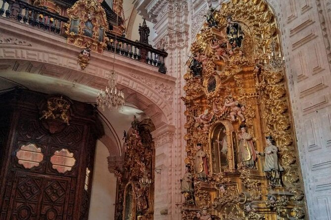 PRIVATE TOUR Colonial Town Taxco and Cuernavaca from CDMX. - Santa Prisca is Taxco’s great interior