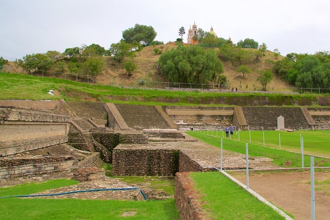 Puebla, Cholula and Tonantzintla Tour from Mexico City - Cholula and the pyramid beneath the church