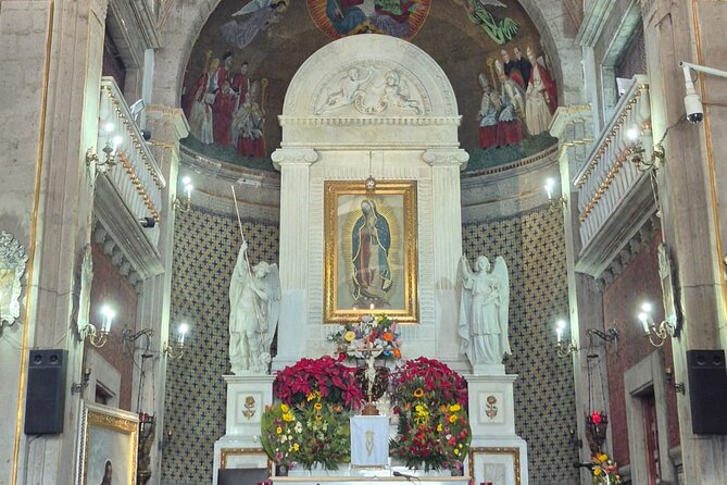 Pyramids and Basilica of Guadalupe Tour with Round Transport - The Basilica of Guadalupe and its two churches