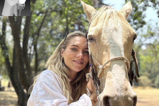 Ride Horses, Learn to Cook with Locals in Mexico City - Learning to handle a horse before the ride