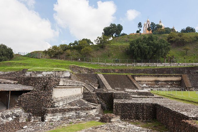Small Group: Discover Puebla and Cholula from Mexico City - Cholula’s pyramid and the church above it