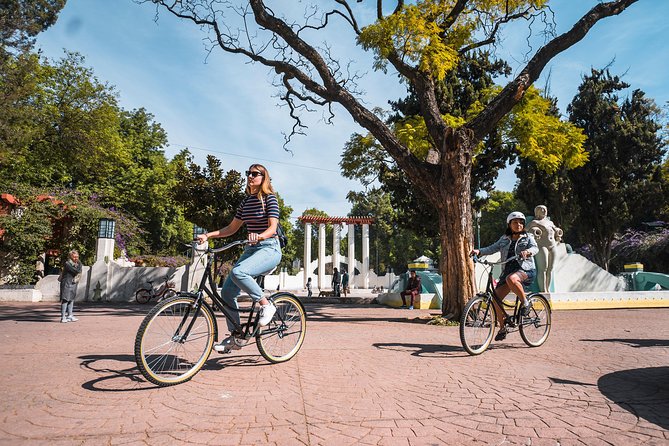 Street Food Bike Tour / Mexico is not only Tacos / All Inclusive - Condesa and Mexico Park: a scenic pause with tacos
